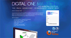 Desktop Screenshot of digitalonemarketing.com